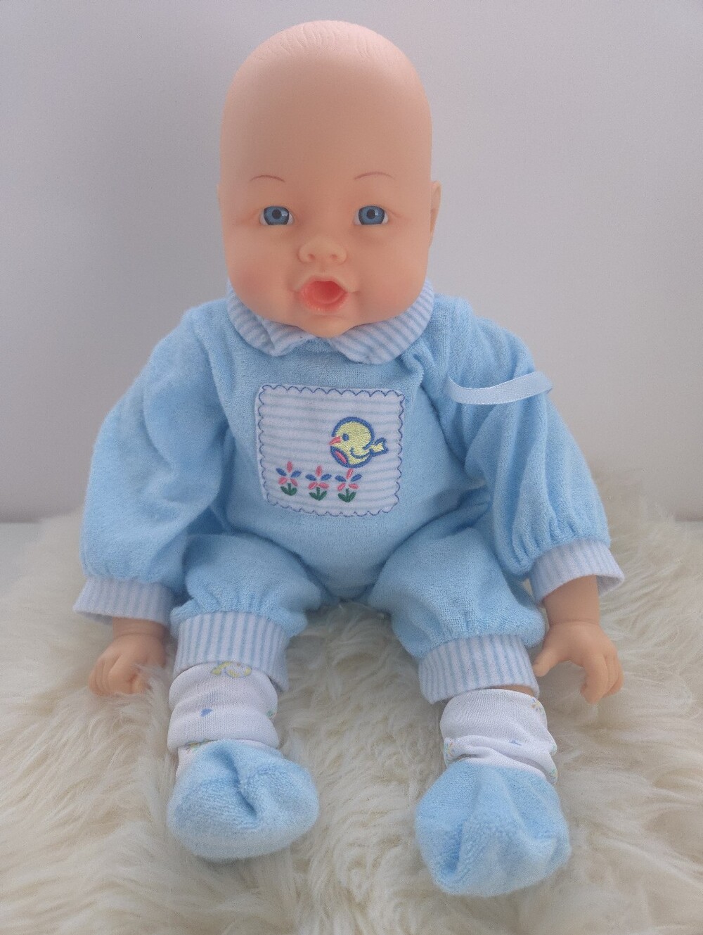 Vintage Cititoy Baby Boy Doll with Outfits 2000